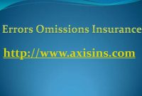 Errors and omissions insurance for bookkeepers